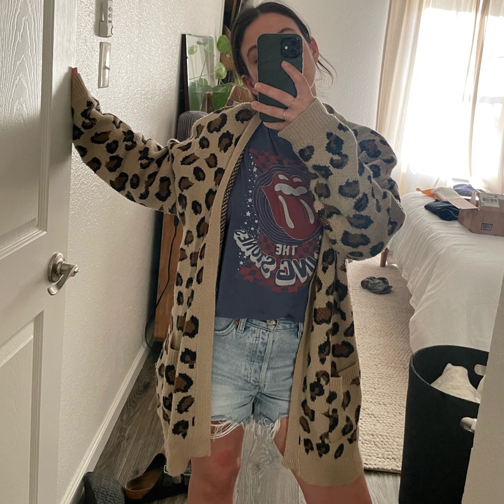Cheetah Cardigan